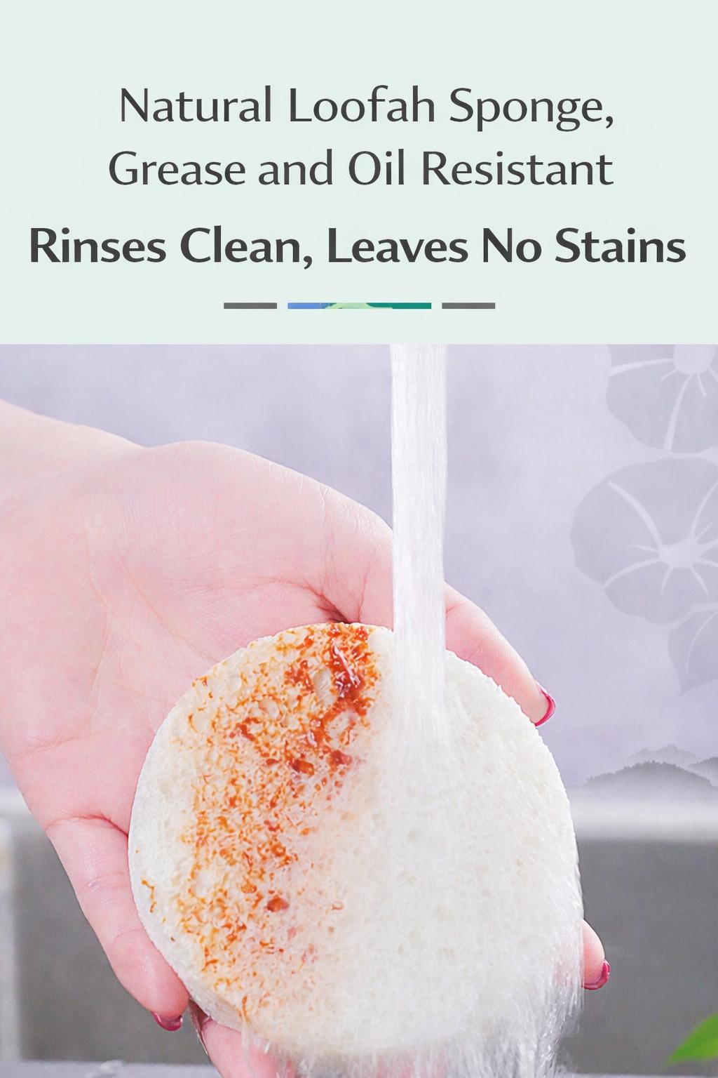 Wood-Based Eco-Friendly Cellulose Scrubber Pads - Scratch Free, Thickened Soft, High-Absorbency Expandable Foam Floral, 2026 Cute Home Care Cleaning Tools for Kitchen & Bathroom, Scratch Free Sponges, Scrubber Pad