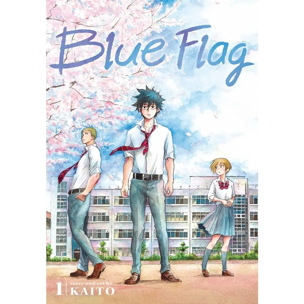 USED Book - Blue Flag, Vol. 1 by Kaito (Paperback) - english