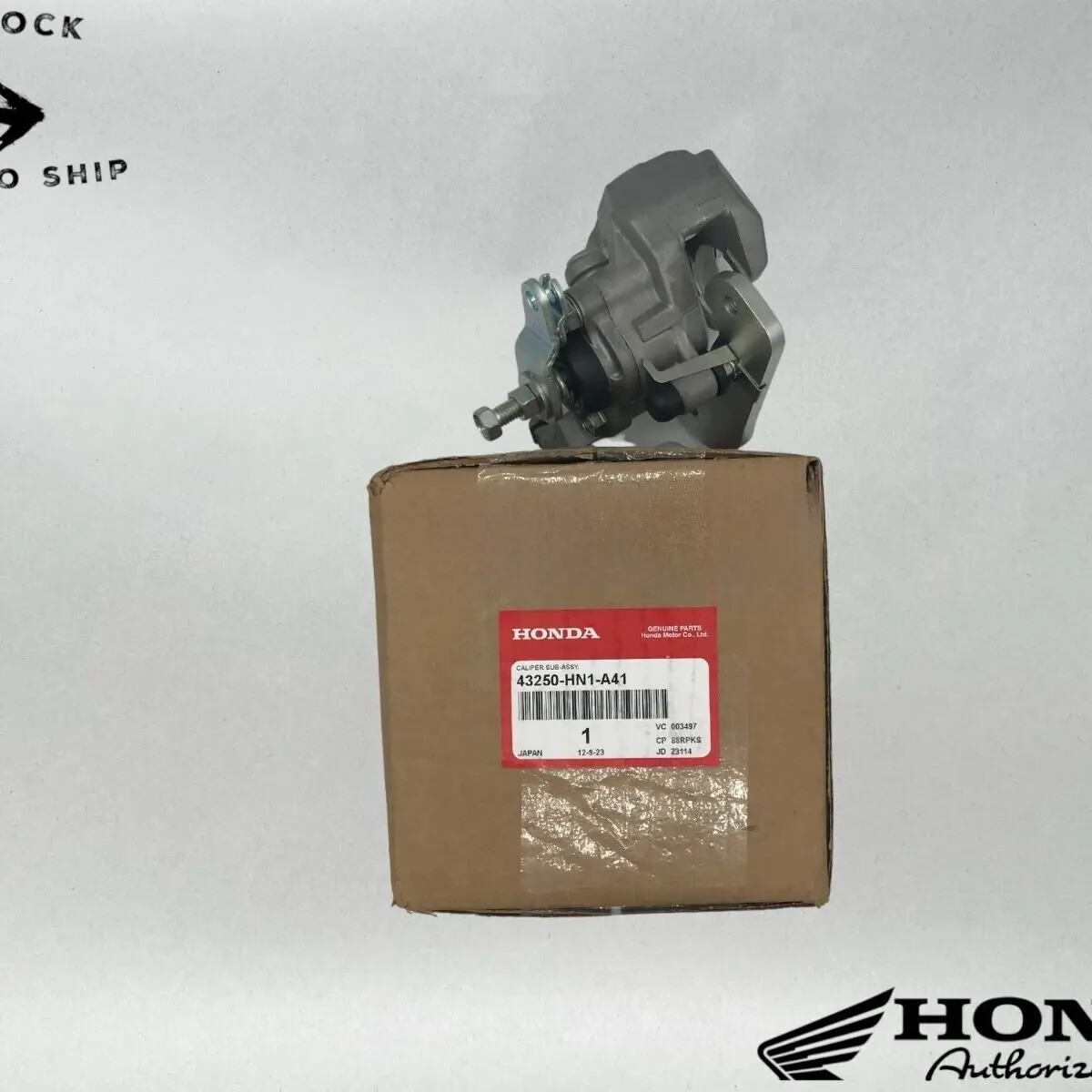Honda Genuine OEM Rear Brake Caliper 43250-HN1-A41