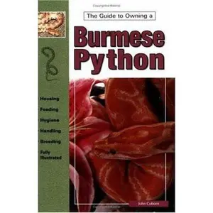 USED-The Guide to Owning Burmese Pythons by John Coborn (Paperback)