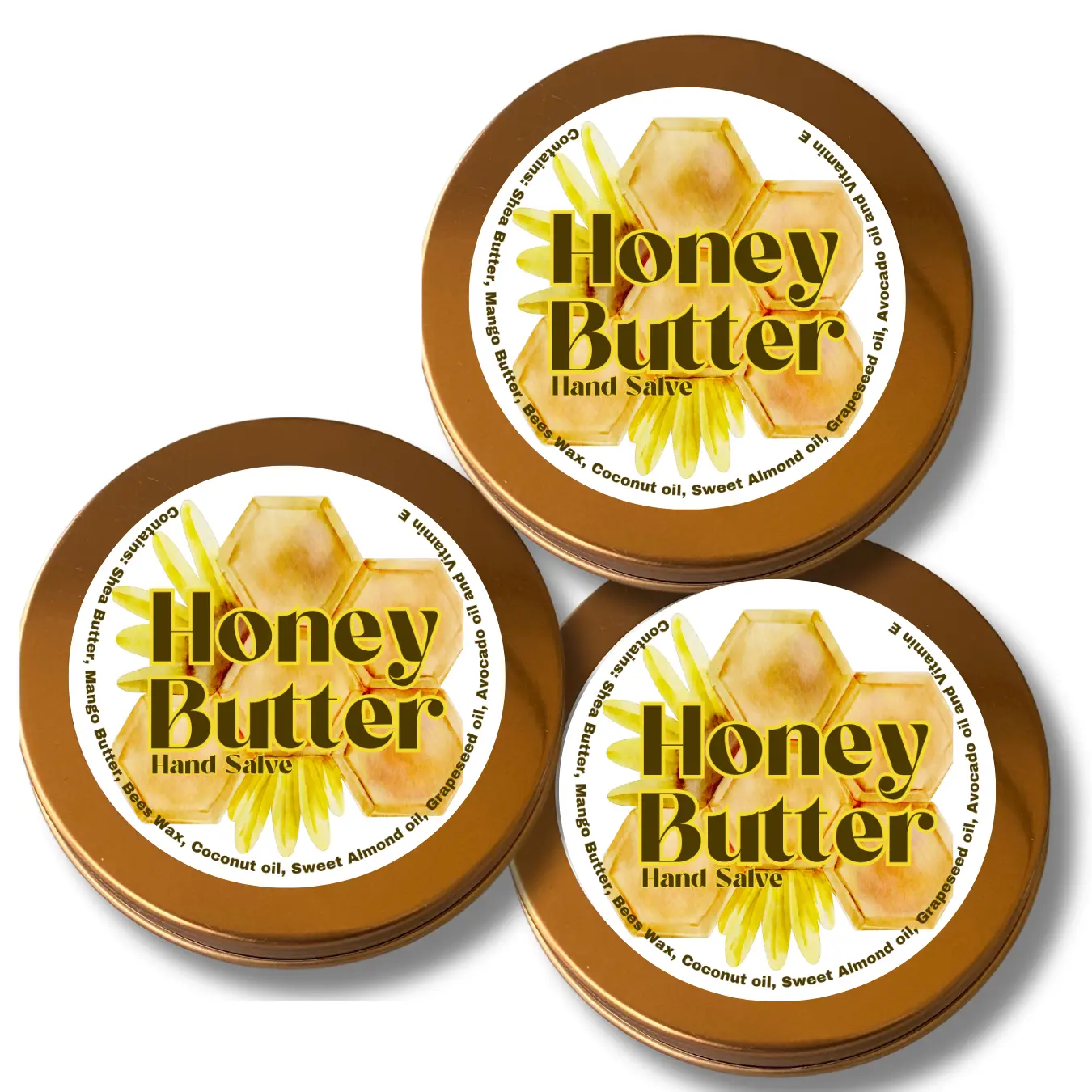 Sweet Sallie Natural Luxe Honey Butter Hand Salve