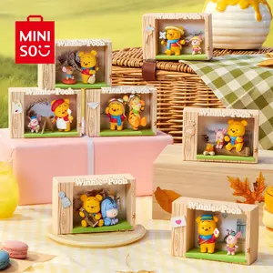 Disney Winnie the Pooh Autumn Outing Series Landscape Blind Box Ornaments Exquisite Craftsmanship Cute Design For Home Office Decor Collection Perfect Gift For Disney Fans Kids,Holiday & Holiday Haul