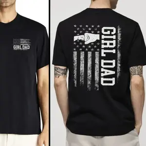 Girl Dad T-shirt, Proud Dad Of Girl Shirt, Father's Day Gift From Daughter, Gift For Dad, Dad Tee, Father's Day Shirt, Full Colors, Full Sizes