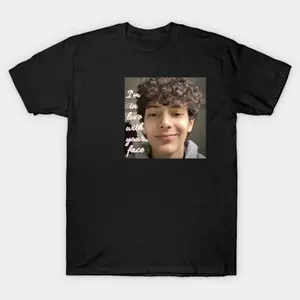 I'm in love with your face Hamzah Tee Shirt - Sweatshirt - Hoodie Unisex Heavy Cotton Tee - Hamzah Fan Merch