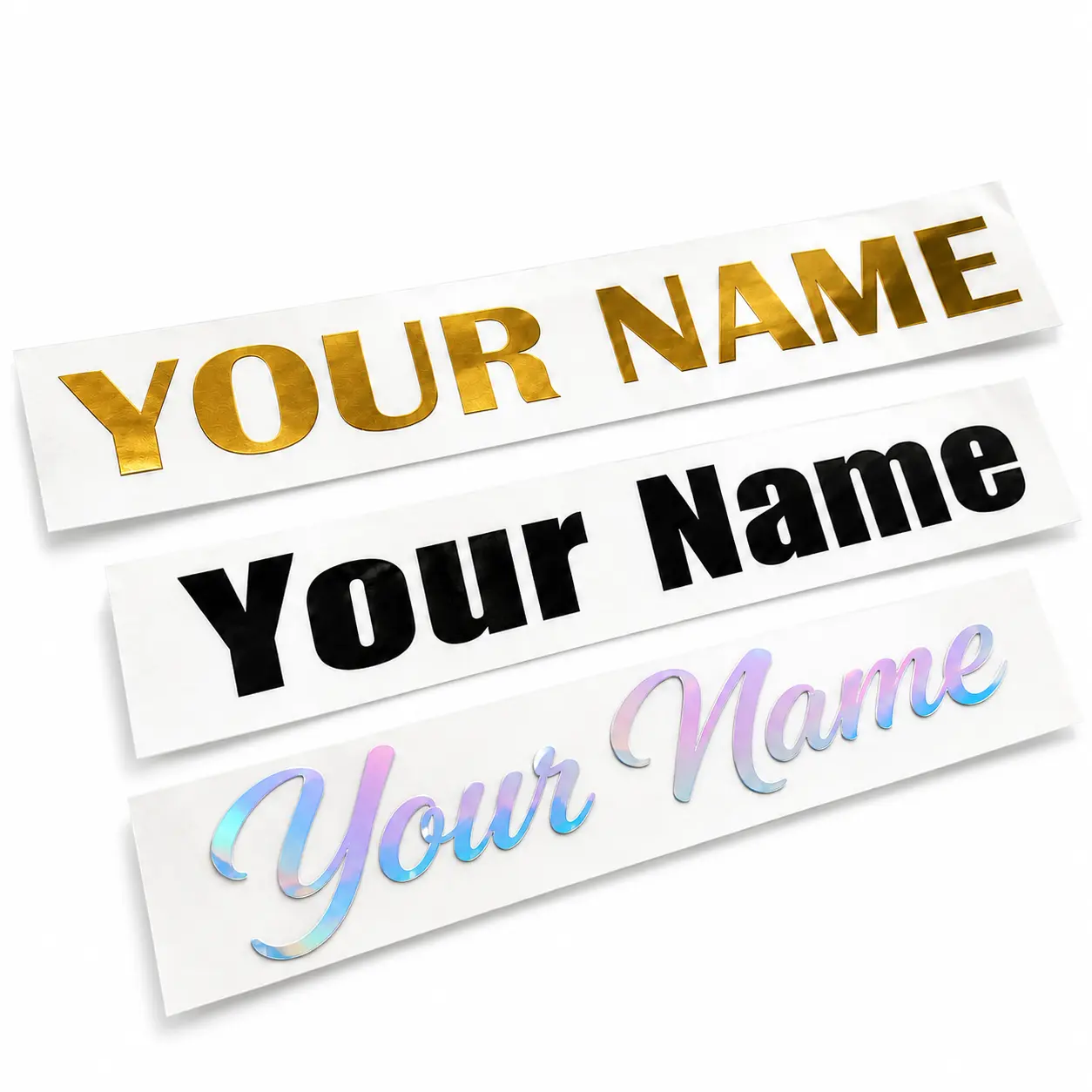 Custom Text Vinyl Decal 9x2 inch Personalized Car Decal Carbon Fiber Design for Car Lovers Gifts for Him & Her UV & Weather Resistant Rich Colors Easy Install