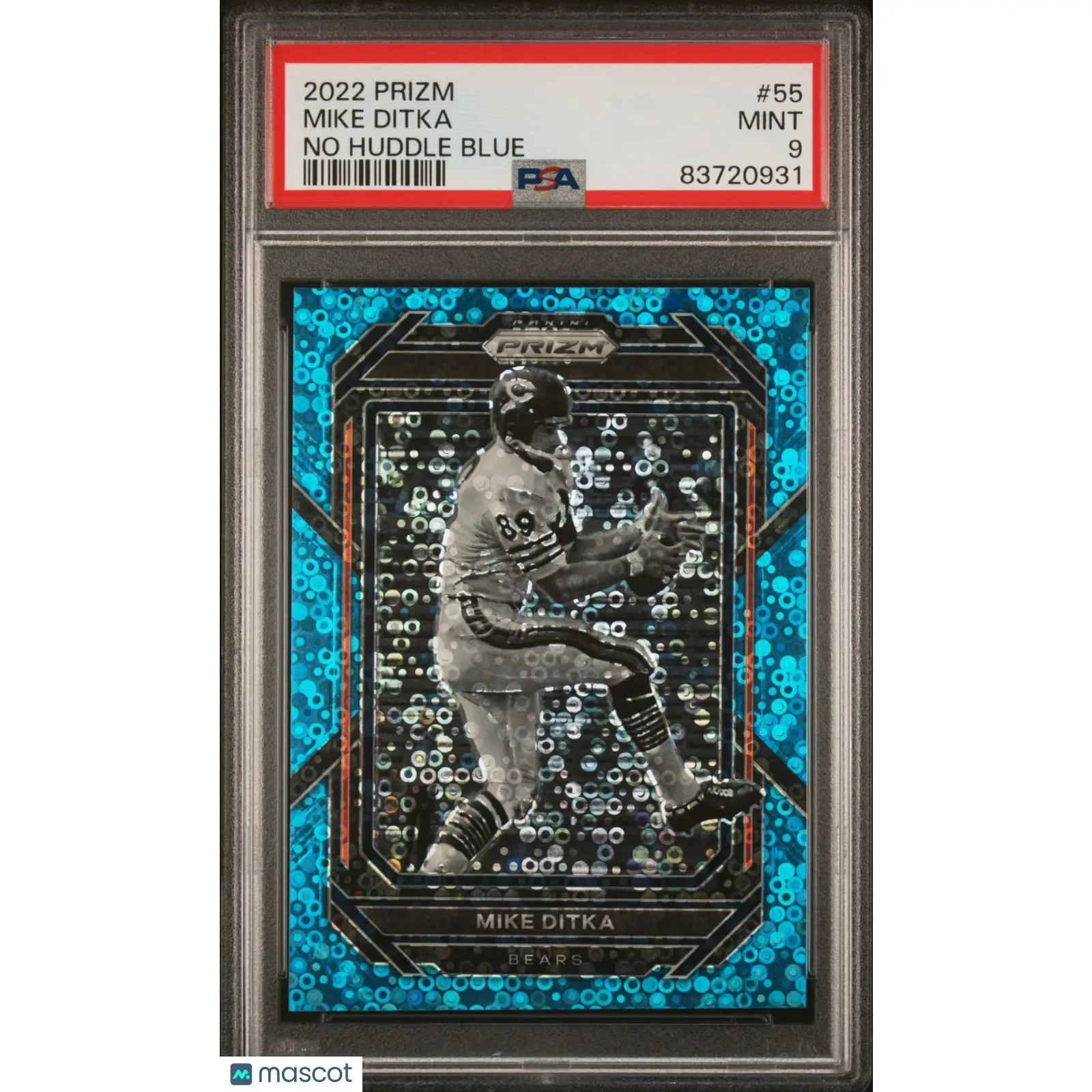 Mike Ditka PSA 2022 Panini Prizm #55 9