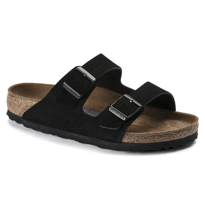 Birkenstock Arizona Unisex Soft Footbed Suede Leather Sandals with Adjustable Straps Flexible EVA Sole Made in Germany Classic Comfort