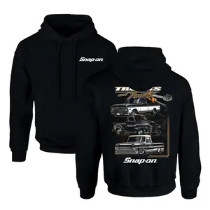 Men's Trucks and Tools Hoodie, Car Truck Lovers, Gifts for Hobby Trucks Car Fans Christmas Gifts, Holiday Gifts, Birthday Gifts, Stylish and Comfortable, Unisex