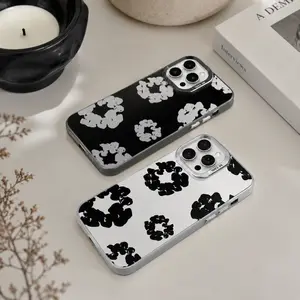 SE Luxury D-Denim T-Tear Protective Shockproof Matte Back Phone Casing, Anti-Fall Smartphone Accessory for iPhone 17,16,15,14,13,12,11 Pro Max,X,8,7 Plus Cellphone Handheld Devices