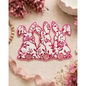 CP1158 - Easter Pink Bunny Trio