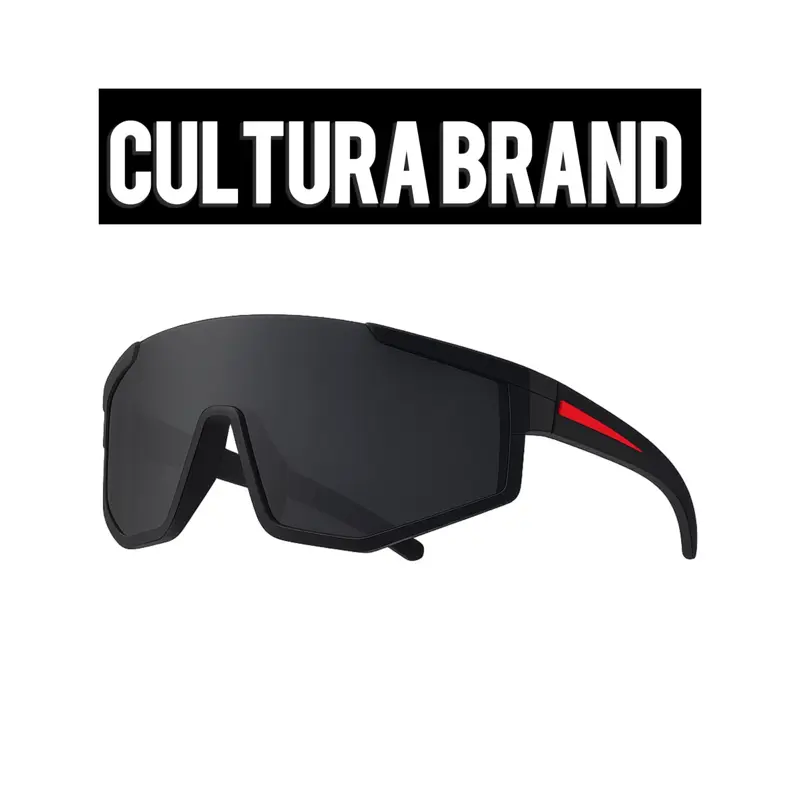 CULTURA Brand Unisex Sports Eyewear, Outdoor Style Comfortable Functional Running Sunglasses, Top Quality USA Made for Active People