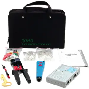 Startech ST-CTK400LAN Professional RJ45 Network Installer Compartmentalized Tool Kit with Black Carrying Case, Compartmentalized Tool Kits