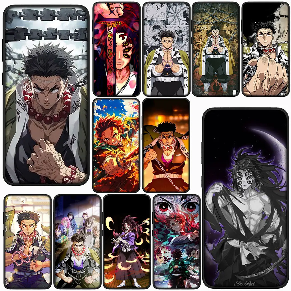 Cover For Apple IPhone 16 15 14 11 Pro Max SE2 SE3 7 8 Plus 16E SE 2025 2022 Hot Case Himejima Gyomei Demon Slayer Kokushibo IPhone 16 Case Premium Phone Case Deals For You