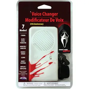 Ghost Face 25th Anniversary Deluxe Voice Changer Ghost Face 25th Anniversary Deluxe Voice Changer