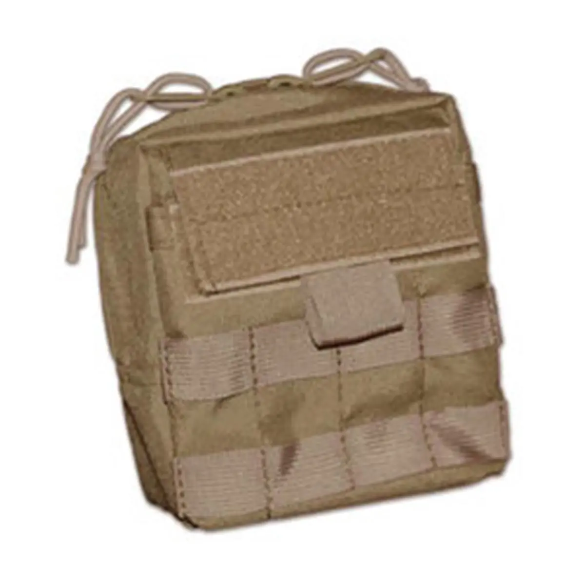 212 MAIN Men's Coyote Tactical Squad Leader Administrative Crossbody Bag with Zipper Pouch