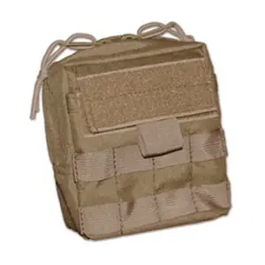 212 MAIN Men's Coyote Tactical Squad Leader Administrative Crossbody Bag with Zipper Pouch