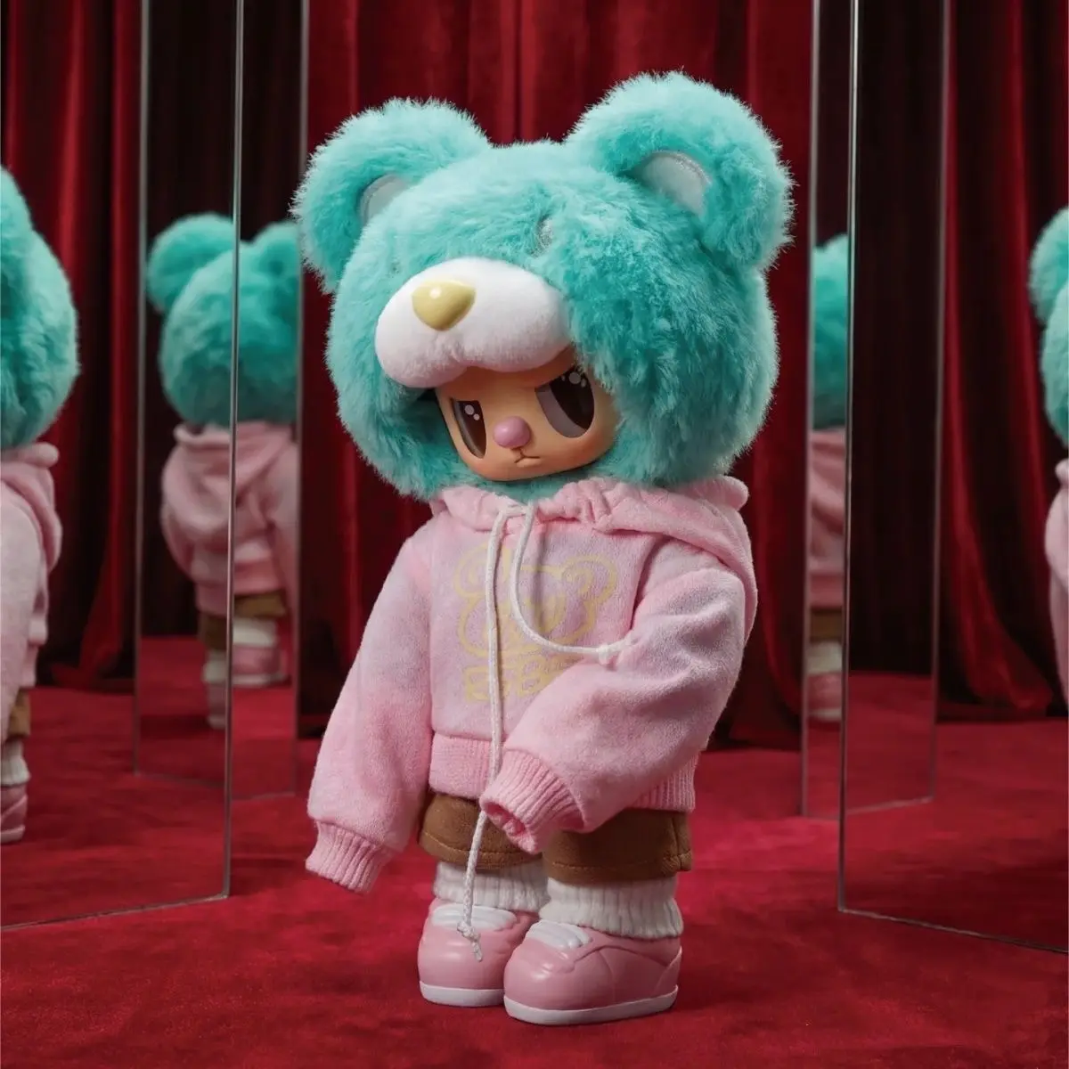 CHAOSWEET REBEL BEAR SWEET ZOO シリーズぬいぐるみ ChaoSweet】Rebel Bear Sweet Zoo Series Plush Blind Box – Toybeta