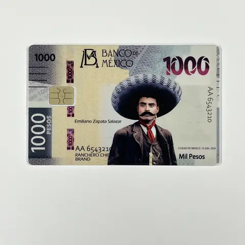 Emiliano Zapata Salazar Debit/Credit Card Sticker Cover