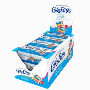 The Original Cakebites by Cookies United, Grab-and-Go Bite-Sized Snack, Ultimate Party Cake,2 Ounce (Pack of 12)
