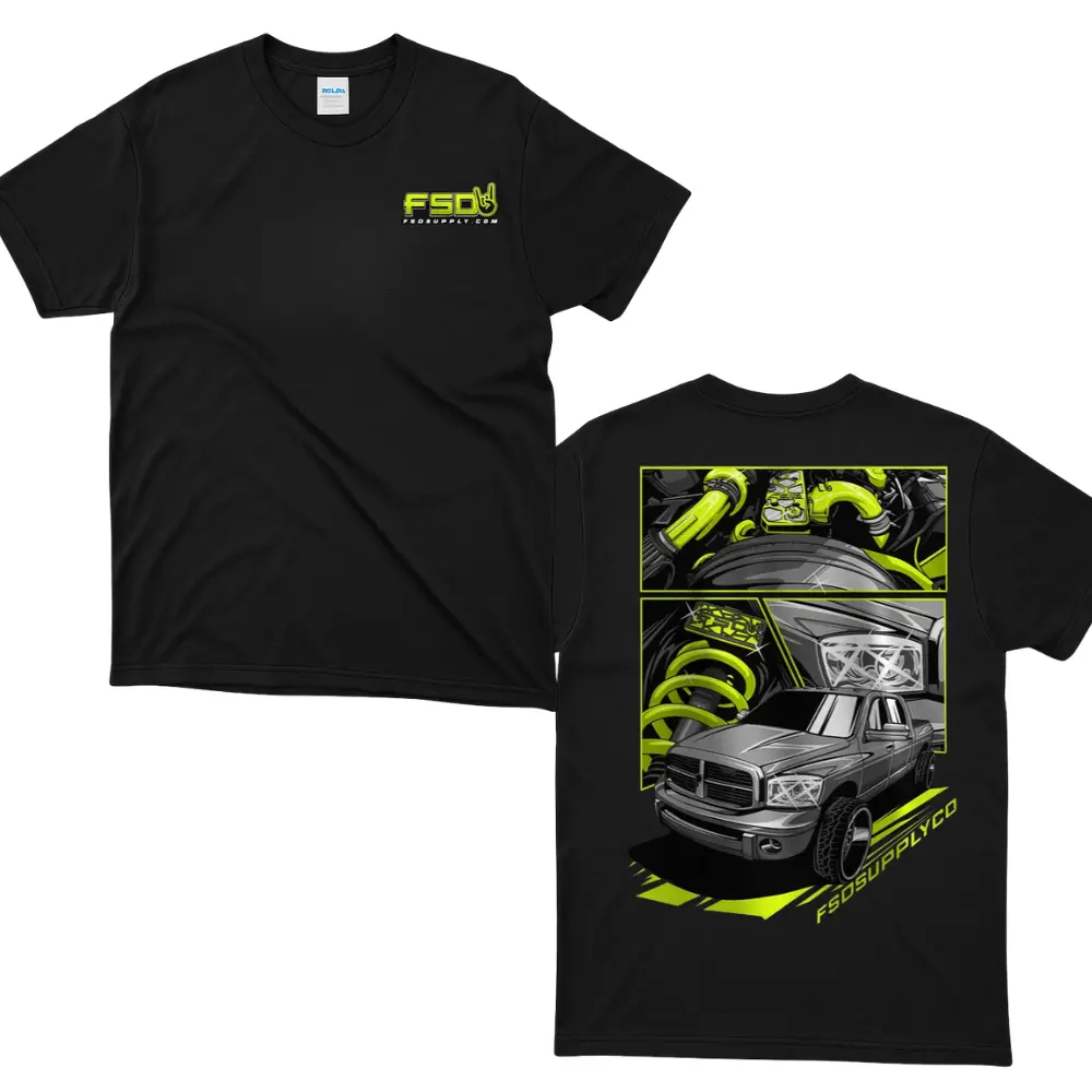 FSD18 Official T-Shirt, Diesel Truck Performance Graphic T-Shirt, For Men and Women, Available in All Sizes and Colors