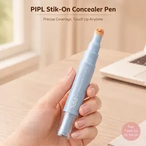 Twist-up concealer stick with sponge applicator, natural matte finish, pore blurring and spot coverage concealer/skin tint