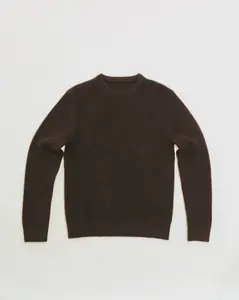 Carousel Crew Sweater in Bark