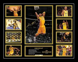 Kobe Bryant Signed Limited Edition POSTER PRINT UNFRAMED Memorabilia