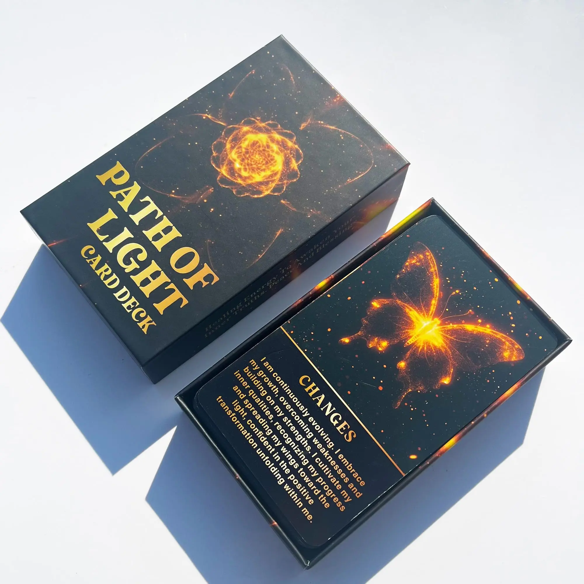 Path of Light Oracle Deck, Spiritual Guidance Cards, Self-Discovery ...