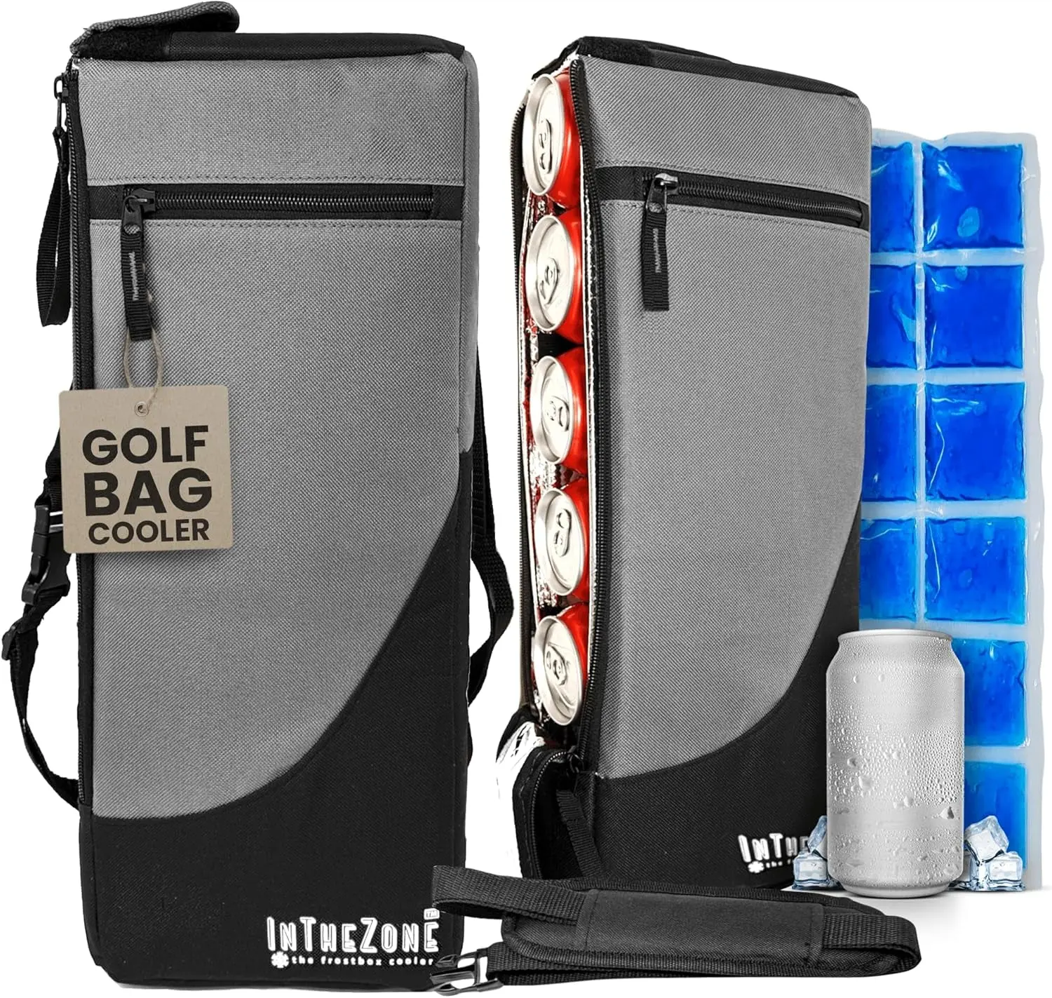 Frostbox Golf Bag Cooler, Insulated Beer Sleeve