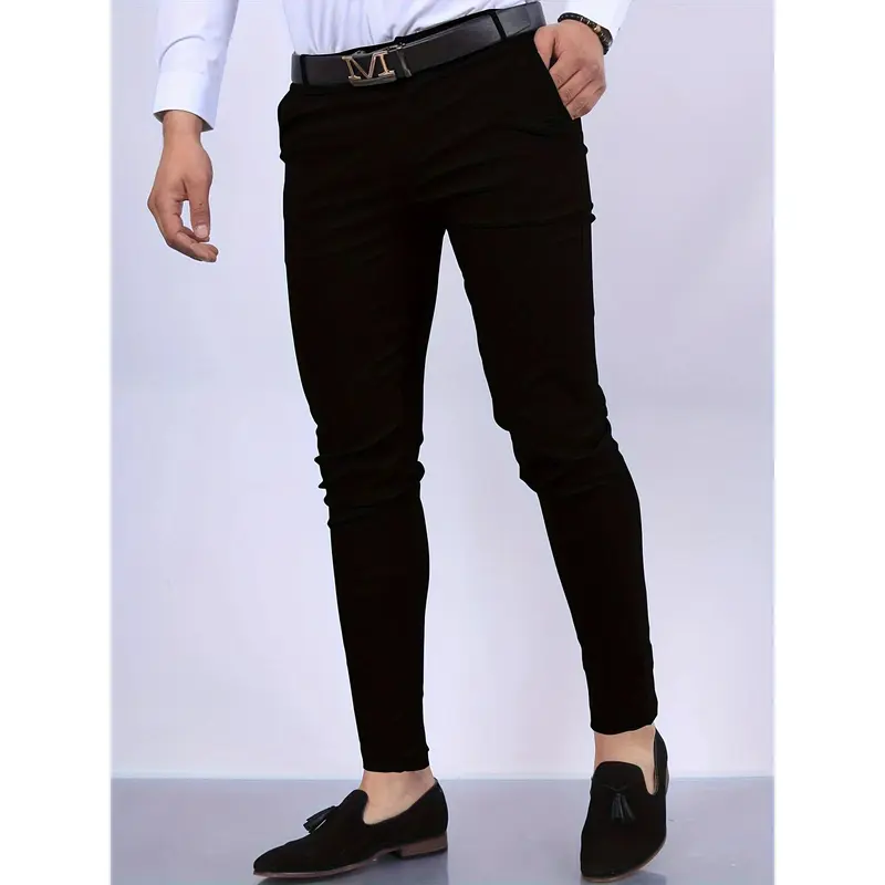 skinny dress pants men - TikTok Shop
