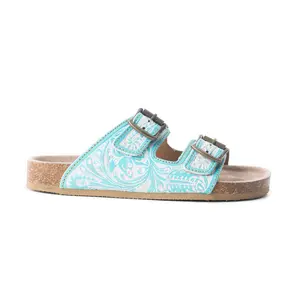 Turquoise Trail Birks In Turquoise & White