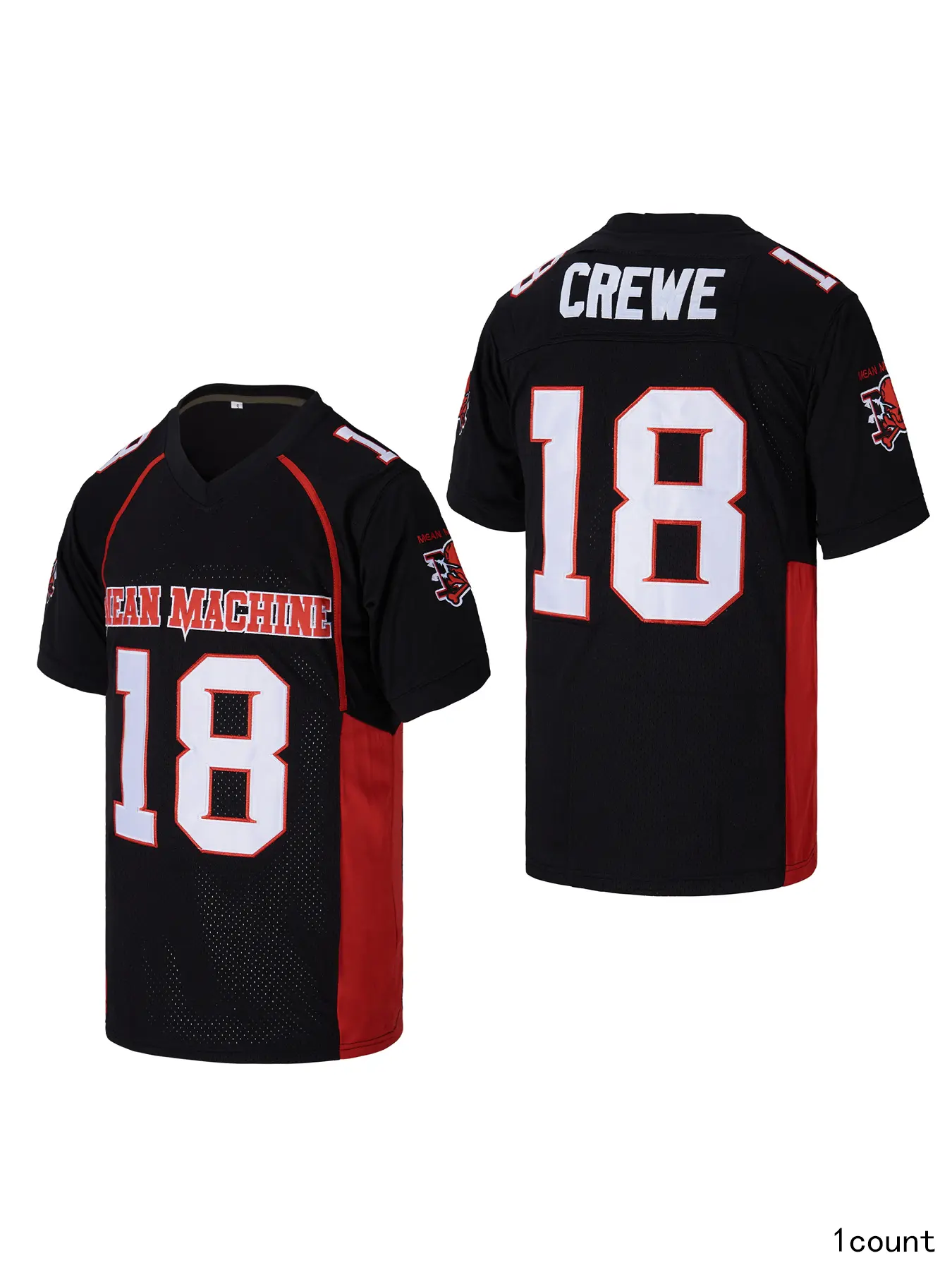 Men's #18 Paul Crewe The Longest Yard Movie Stitched Football Jersey, Professional Sports Clothing