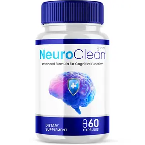 (1 Pack) Neuroclean Nootropic All Natural Formula Brain Supplement 60 Capsules