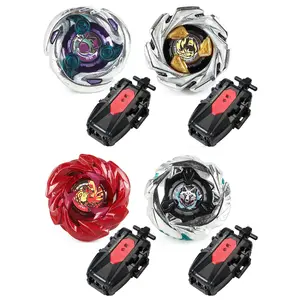 Bey UX Gyroscope Toy with Left String Launcher Fun Spinning Top Starter Battle Gyro Toy for Kids Children Boys Perfect Party Favors & Birthday Gifts