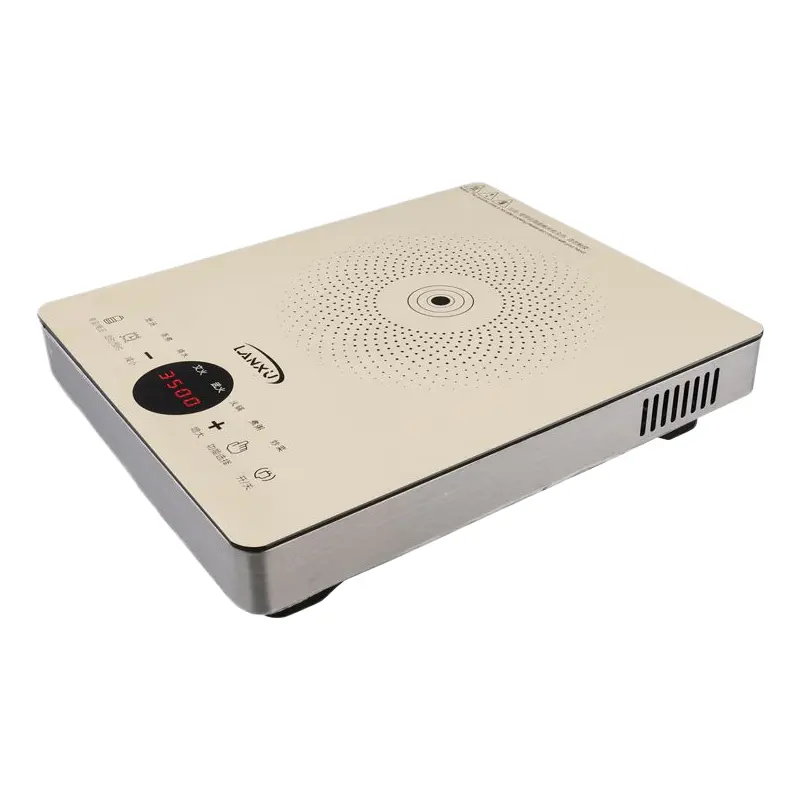 3500W Household Induction Cooker, 28x35cm Seamless Integrated, High-Power Strong Fire for Wok Cooking, Waterproof, Energy-Saving, Fast-Cooking Kitchen Appliance