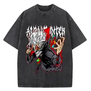 [Made in USA] Okarun Dandadan garments t-shirt, Japanese anime cotton top, aesthetic fashion tee for male otaku fans