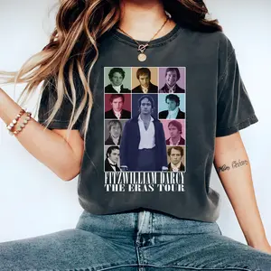 Retro Fitzwilliam Darcy Shirt, Mr. Darcy Merch, Pride and Prejudice Shirt, Gift for fan