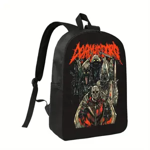 Men's Dorohedoro Anime Backpack - Lightweight School Bag with Gothic Red Accents, Durable Non-Stretch Construction for College, Work, Cosplay - Perfect Dorohedoro Fan Gift, Daily Commute, Casual Style, Hand Washable, College Students