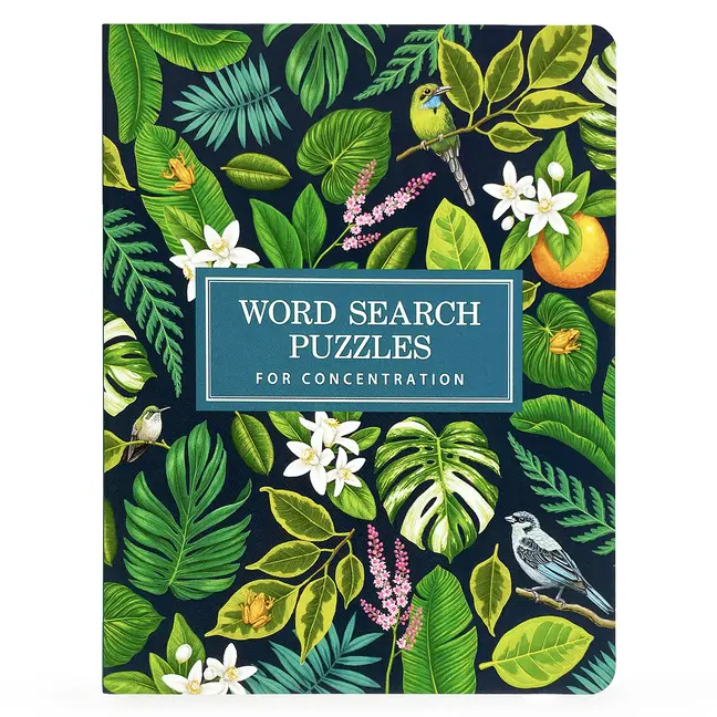 Word Search Puzzles for Concentration by Parragon Books (Spiral)