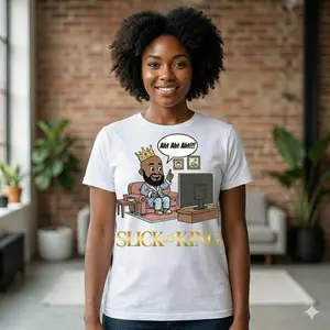 Slick Da King “Aht Aht Aht” Shirt (Unisex) Tshirt Crewneck
