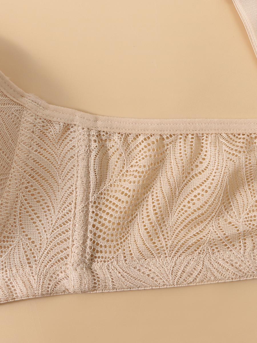 6pcs Solid Jacquard Underwire Bra Set - Luxurious,Seamless & Supportive - Adjustable, Push Up for EnhancedCleavage-Comfortable, Breathable Lingerie for Daily Wear- Women's Intimate Collection