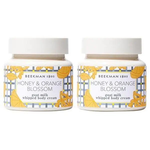 Beekman 1802 Honey & Orange Blossom Whipped Body Cream Duo- Auto-Ship®