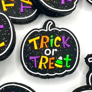 Trick or Treat & Something Sweet Silicone Focal Beads - Halloween Crafting DIY Beaded Pens Supplies