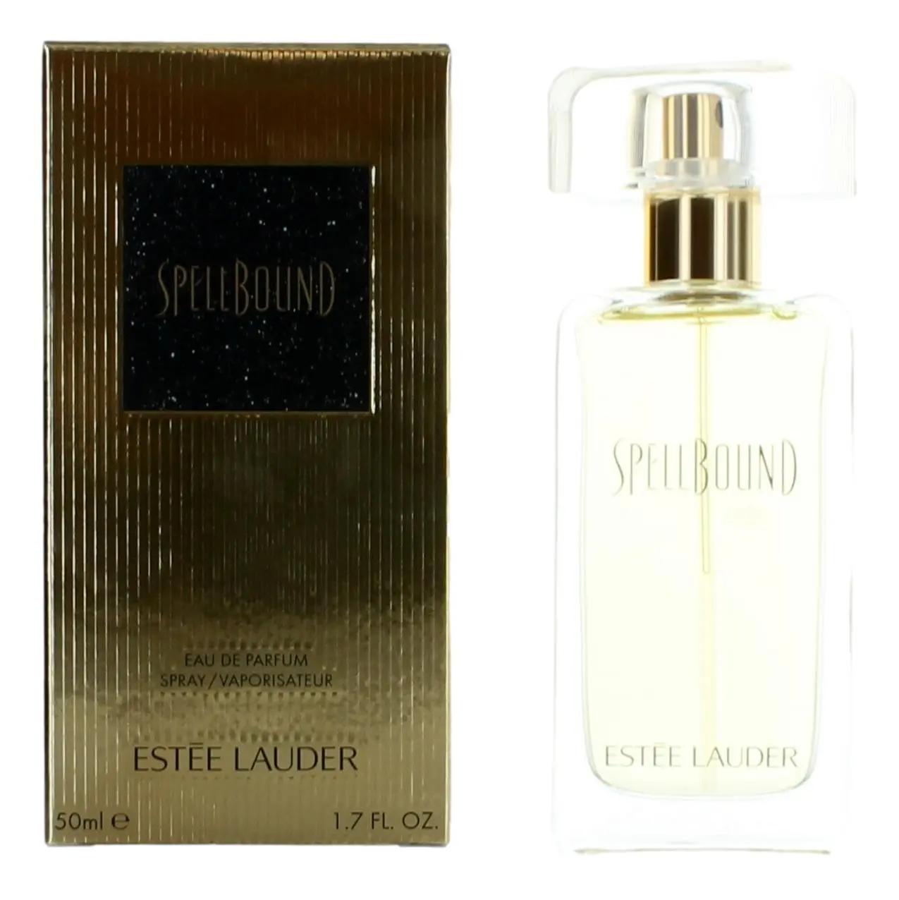 Women's Spicy Floral Fruity Vanilla Eau de Parfum Spray - Irresistibly Alluring Spellbound Topical Spray Fragrance, 1.7 fl oz EDP, Topical Spray Women's Fragrance