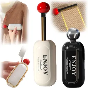 Enjoy Sticky Lint Roller, Enjoy Portable Lint Roller, Reusable 2 in 1 Washable Balls Remover for Clothes, Dog Cat Hair