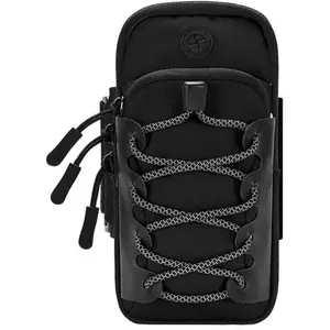 Motorcycle Handlebar Storage Bag with USB Charging Port, Waterproof Pouch for Sur-ron Light Bee X Segway, Black