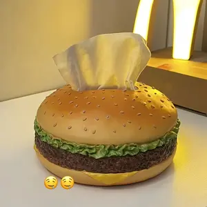 1pc Creative Corn Paper Box, Living Room Simulation Household Tissue Box, Coffee Table Desktop Car Ornaments Personalized Storage Box Quirky Tissue Box, Suitable For Coffee Table, Desktop, Car, Etc.