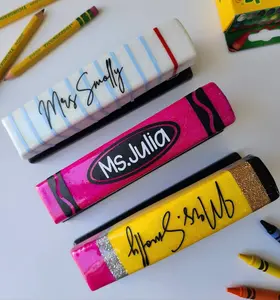 Personalized Stapler|Teacher Stapler|Pencil Stapler|Glitter Stapler|Cute Teacher Gift| Epoxy Resin Stapler|Crayon Stapler|Notebook Stapler, gifts for friends, relatives, family.