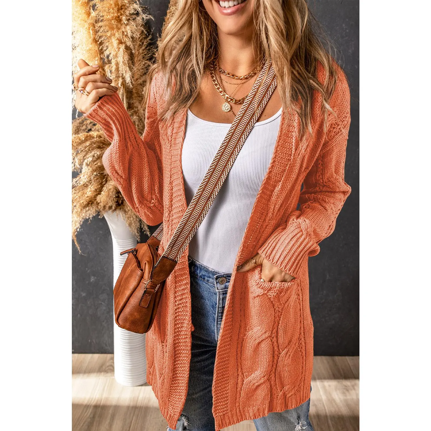 Cable Knit Cardigan
