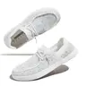 LUCKY STEP Women's Rhinestone Lace-Up Loafers - Casual Slip-On Mesh Knit Walking Flat Shoes, Lightweight Sparkly Glitter Sneakers, Round Toe All-Season Outdoor Shoes for Women, Sneakers For Women, Women's Sneakers